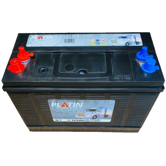 Аккумулятор лодочный PLATIN SILVER BCI 31 SMF, 120Ач 1100A