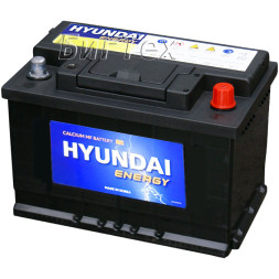 Аккумулятор автомобильный HYUNDAI 57412 75Ач 650А