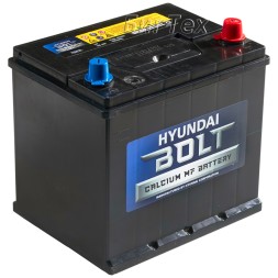 Аккумулятор автомобильный HYUNDAI Bolt 75D23L 65Ah 550A Аккумулятор автомобильный HYUNDAI Bolt 75D23L 65Ah 550A