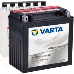 Мото аккумулятор VARTA Powersports AGM YTX16CL-BS 19 Ач Мото аккумулятор VARTA Powersports AGM YTX16CL-BS 19 Ач