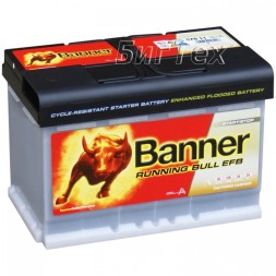 Аккумулятор автомобильный Banner Running Bull EFB 70 Ач (570 11)
