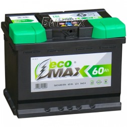 Аккумулятор автомобильный ECOMAX 60 Ач