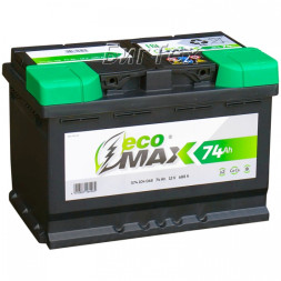 Аккумулятор автомобильный ECOMAX 74 Ач