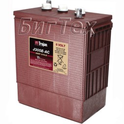 Аккумулятор тяговый Trojan J305Е, 305 А/ч (6 Вольт)