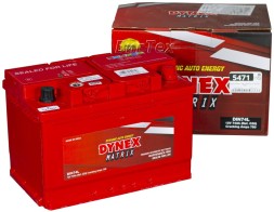 Аккумулятор автомобильный EXIDE (Dynex) Matrix DIN74L 74Ач 750А о.п. 