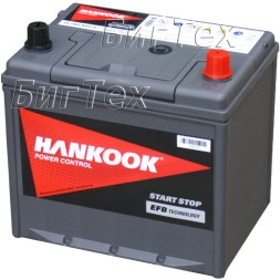 Аккумулятор автомобильный Hankook Start-Stop EFB 90D23L 65 Ач (Q-85)