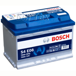 Аккумулятор автомобильный BOSCH EFB S4E 08 70 Ач