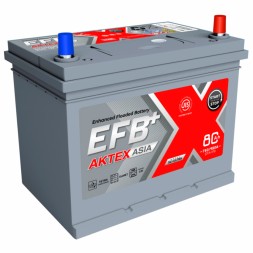 Аккумулятор автомобильный АКТЕХ EFB EFB 85D26L 80Ач 750А 