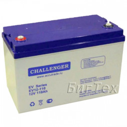 Аккумулятор тяговый Challenger EV12-110, 117 Ач