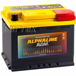 Аккумулятор автомобильный Alphaline AGM AX 56020 60 Ач