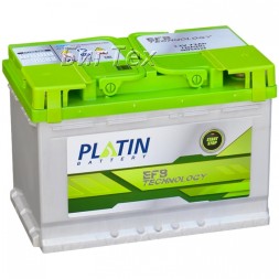 Аккумулятор автомобильный PLATIN EFB 72 Ач