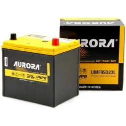 Аккумулятор автомобильный AURORA JIS ULTRA UMF95D23L 75 Ач 700A