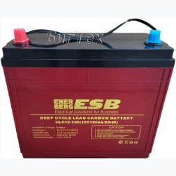 Аккумулятор тяговый ESB HLC12-120 GEL CARBON 120 Ач 