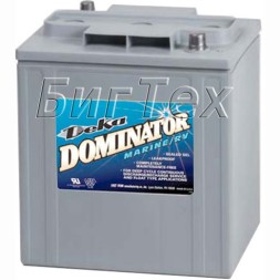 Аккумулятор тяговый Deka 8GTE35 GEL Dominator 210 А/ч (6 Вольт) гелевый