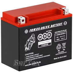 Мото аккумулятор WBR SMTG12-20-A GEL 20 Ач (YTX20H)