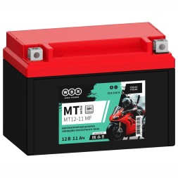 Мото аккумулятор WBR MT12-11 11 Ач 210А (YTZ12S, YTZ14S)