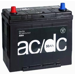 Аккумулятор автомобильный AC/DC Asia 65B24R 50Ач 460A Аккумулятор автомобильный AC/DC Asia 65B24R 50Ач 460A