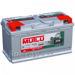 Аккумулятор автомобильный MUTLU AGM L5 95 Ач 900A обр.пол.