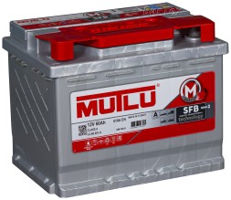 Аккумулятор автомобильный Mutlu SFB M3 60Ач, 510А, о/п L2.60.051.A