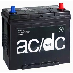 Аккумулятор автомобильный AC/DC Asia 65B24L 50Ah 460A Аккумулятор автомобильный AC/DC Asia 65B24L 50Ah 460A
