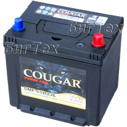 Аккумулятор автомобильный Cougar 65D23L 60 Ач