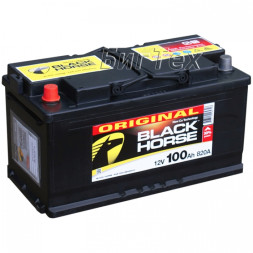 Аккумулятор автомобильный BLACK HORSE 100 Ач Аккумулятор автомобильный BLACK HORSE 100 Ач