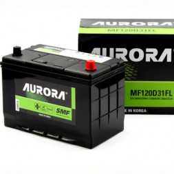 Аккумулятор автомобильный AURORA JIS MF120D31FL 100 Ач Аккумулятор автомобильный AURORA JIS MF120D31FL 100 Ач