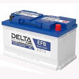 Аккумулятор автомобильный DELTA EFB START MASTER 85Ah Аккумулятор автомобильный DELTA EFB START MASTER 85Ah