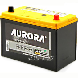 Аккумулятор автомобильный AURORA JIS AGM AX S115D31L 90Ач 800A Аккумулятор автомобильный AURORA JIS AGM AX S115D31L 90Ач 800A