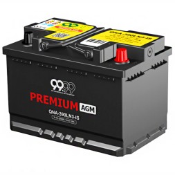 Аккумулятор автомобильный 9999 PREMUIM AGM QNA-390LN3-IS 70Ач 720А Аккумулятор автомобильный 9999 PREMUIM AGM QNA-390LN3-IS 70Ач 720А