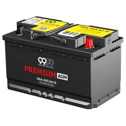 Аккумулятор автомобильный 9999 PREMUIM AGM QNA-400LN4-IS 80Ач 800А Аккумулятор автомобильный 9999 PREMUIM AGM QNA-400LN4-IS 80Ач 800А