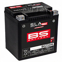 Мото аккумулятор BS BGZ32HL SLA MAX 33.7 Ач (YIX30L) Мото аккумулятор BS BGZ32HL SLA MAX 33.7 Ач (YIX30L)