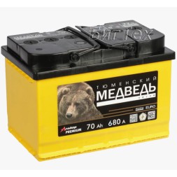 Аккумулятор автомобильный ТЮМЕНСКИЙ МЕДВЕДЬ 70 Ач о.п. Аккумулятор автомобильный ТЮМЕНСКИЙ МЕДВЕДЬ 70 Ач о.п.