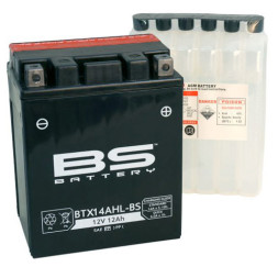Мото аккумулятор BS BTX14AHL-BS 12 Ач (YTX14AHL-BS) Мото аккумулятор BS BTX14AHL-BS 12 Ач (YTX14AHL-BS)