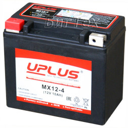Мото аккумулятор Uplus MX12-4 AGM 10 Ач (YTX12) Мото аккумулятор Uplus MX12-4 AGM 10 Ач (YTX12)