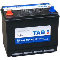 Аккумулятор автомобильный TAB Polar S JIS Asia 75 Ач Аккумулятор автомобильный TAB Polar S JIS Asia 75 Ач