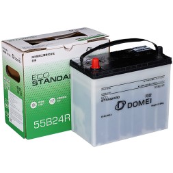 Аккумулятор автомобильный DOMEI ECO STANDARD 55B24R 45Ah 490A Аккумулятор автомобильный DOMEI ECO STANDARD 55B24R 45Ah 490A
