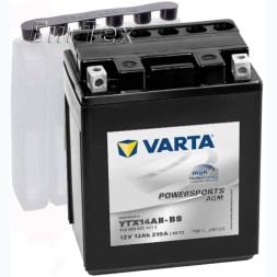 Мото аккумулятор VARTA YTX14AH-BS 12 Ач (512 908 021) Мото аккумулятор VARTA YTX14AH-BS 12 Ач (512 908 021)