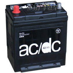 Аккумулятор автомобильный AC/DC Asia 44B19R 42Ач 350A Аккумулятор автомобильный AC/DC Asia 44B19R 42Ач 350A