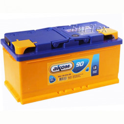 Аккумулятор автомобильный Аком LB 90 Ah (низкий) Аккумулятор автомобильный Аком LB 90 Ah (низкий)