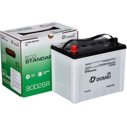 Аккумулятор автомобильный DOMEI ECO STANDARD 80D26R 70Ah 760A Аккумулятор автомобильный DOMEI ECO STANDARD 80D26R 70Ah 760A