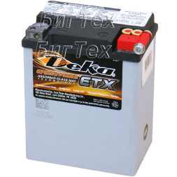 Мото аккумулятор Deka ETX15L 14Ач (YB14L-A, YB14L-B) Мото аккумулятор Deka ETX15L 14Ач (YB14L-A, YB14L-B)