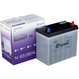 Аккумулятор автомобильный DOMEI Extra BOOST IS EFB N-65/b24L 55Ah 500A Аккумулятор автомобильный DOMEI Extra BOOST IS EFB N-65/b24L 55Ah 500A