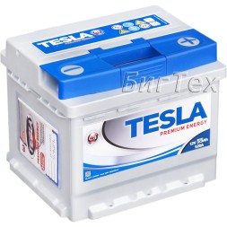 Аккумулятор автомобильный TESLA Premium Energy 55 Ah (низкий) Аккумулятор автомобильный TESLA Premium Energy 55 Ah (низкий)