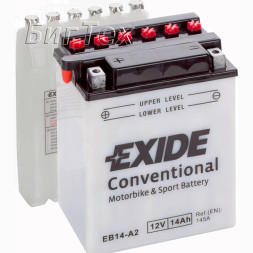 Мото аккумулятор EXIDE EB14-A2 14 Ач Мото аккумулятор EXIDE EB14-A2 14 Ач