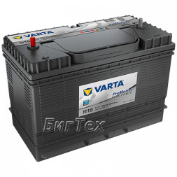 Аккумулятор грузовой VARTA ProMotive Heavy Duty 105Ah (H16) Аккумулятор грузовой VARTA ProMotive Heavy Duty 105Ah (H16)