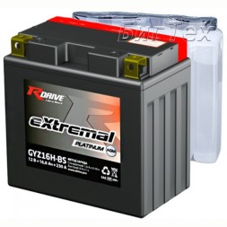 Мото аккумулятор RDrive PLATINUM GYZ16H-BS AGM 16.8 Ач (+ эл-т) Мото аккумулятор RDrive PLATINUM GYZ16H-BS AGM 16.8 Ач (+ эл-т)