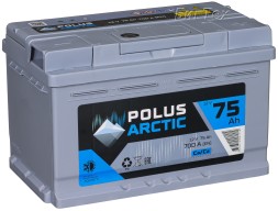 Аккумулятор автомобильный POLUS ARCTIC 75Ач 700А L3 низкий о.п Аккумулятор автомобильный POLUS ARCTIC 75Ач 700А L3 низкий о.п