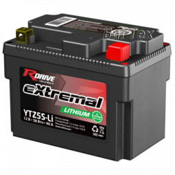 Мото аккумулятор Rdrive LITHIUM YTZ5S-Li 38 Втч (3Ah) Мото аккумулятор Rdrive LITHIUM YTZ5S-Li 38 Втч (3Ah)