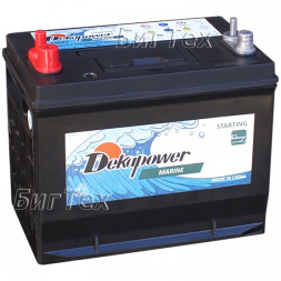 Аккумулятор лодочный DekaPower 24M7, 90 Ач (стартерный) Аккумулятор лодочный DekaPower 24M7, 90 Ач (стартерный)